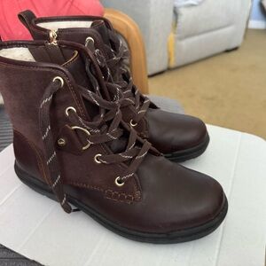 UGG Brown Hapsburg hiker boots